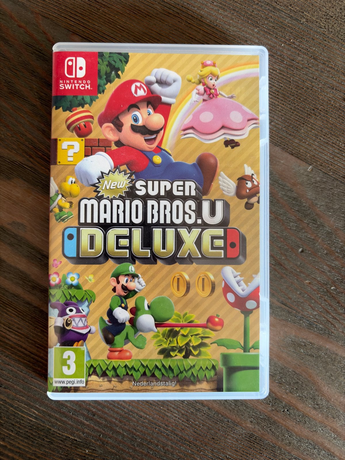 New Super Mario Bros. U Deluxe Nintendo Switch game spel, Ophalen, Eén computer, Zo goed als nieuw, Platform