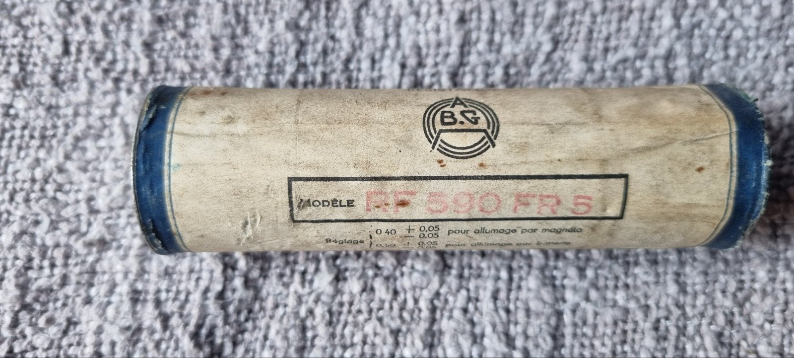 ABG RF590 RF5 Bougie Blindée d'Aviation - Nieuw !!, Ophalen of Verzenden, Nieuw, Oldtimer onderdelen