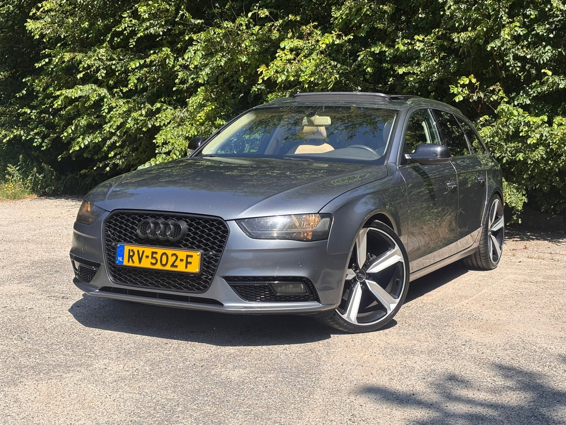 Audi A4 Avant 1.8 TFSI Pro Line | Leder + Pano + Cruise cont, Auto's, Voorwielaandrijving, Euro 5, Gebruikt, Beige