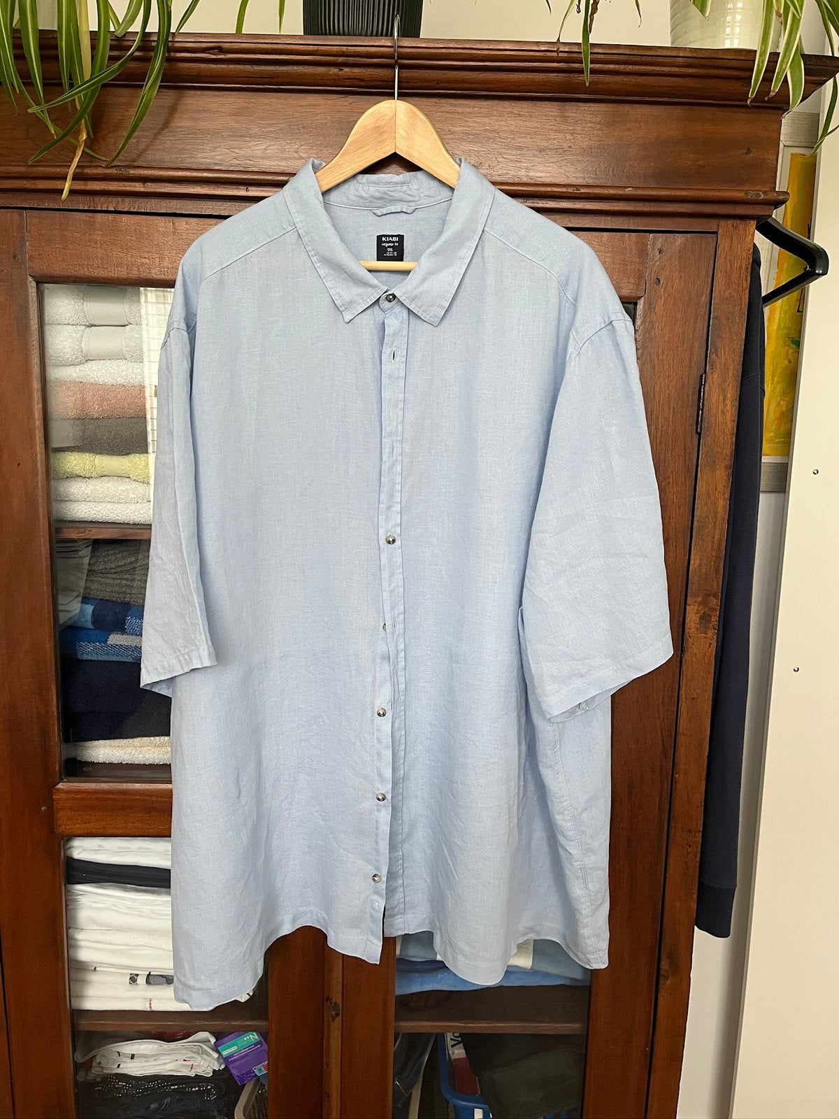 3 blousen korte mouw,  5xl, Kleding | Heren, Grote Maten, Ophalen, Nieuw, Overige kleuren, Overhemd