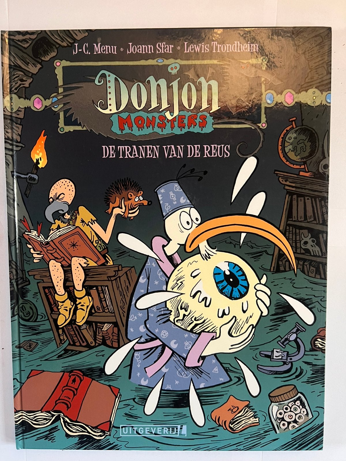 Sfar & Trondheim - De tranen van de reus, Boeken, Eén stripboek, Ophalen of Verzenden, Zo goed als nieuw, Sfar & Trondheim