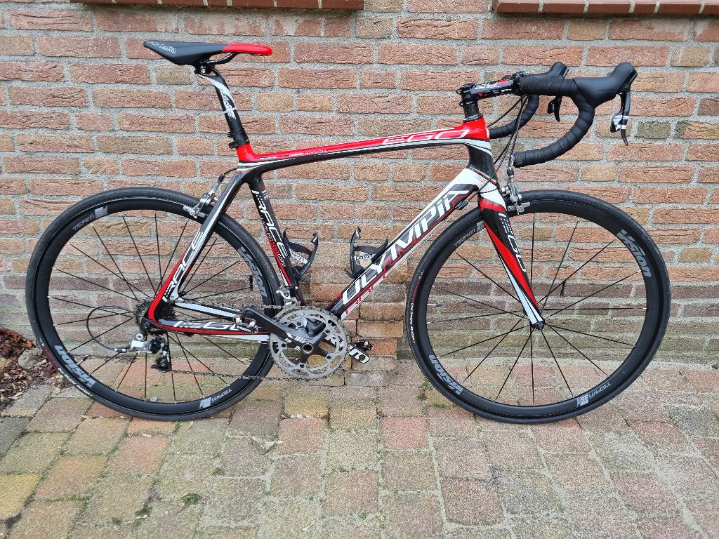 Racefiets Olympia Ego full carbon, Fietsen en Brommers, Fietsen | Racefietsen, Gebruikt, Carbon, Meer dan 20 versnellingen, 53 tot 57 cm