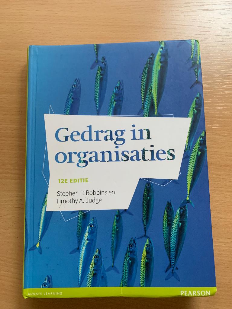 Gedrag in organisaties isbn 9789043031110, Boeken, Ophalen of Verzenden, Alpha, Zo goed als nieuw, HBO