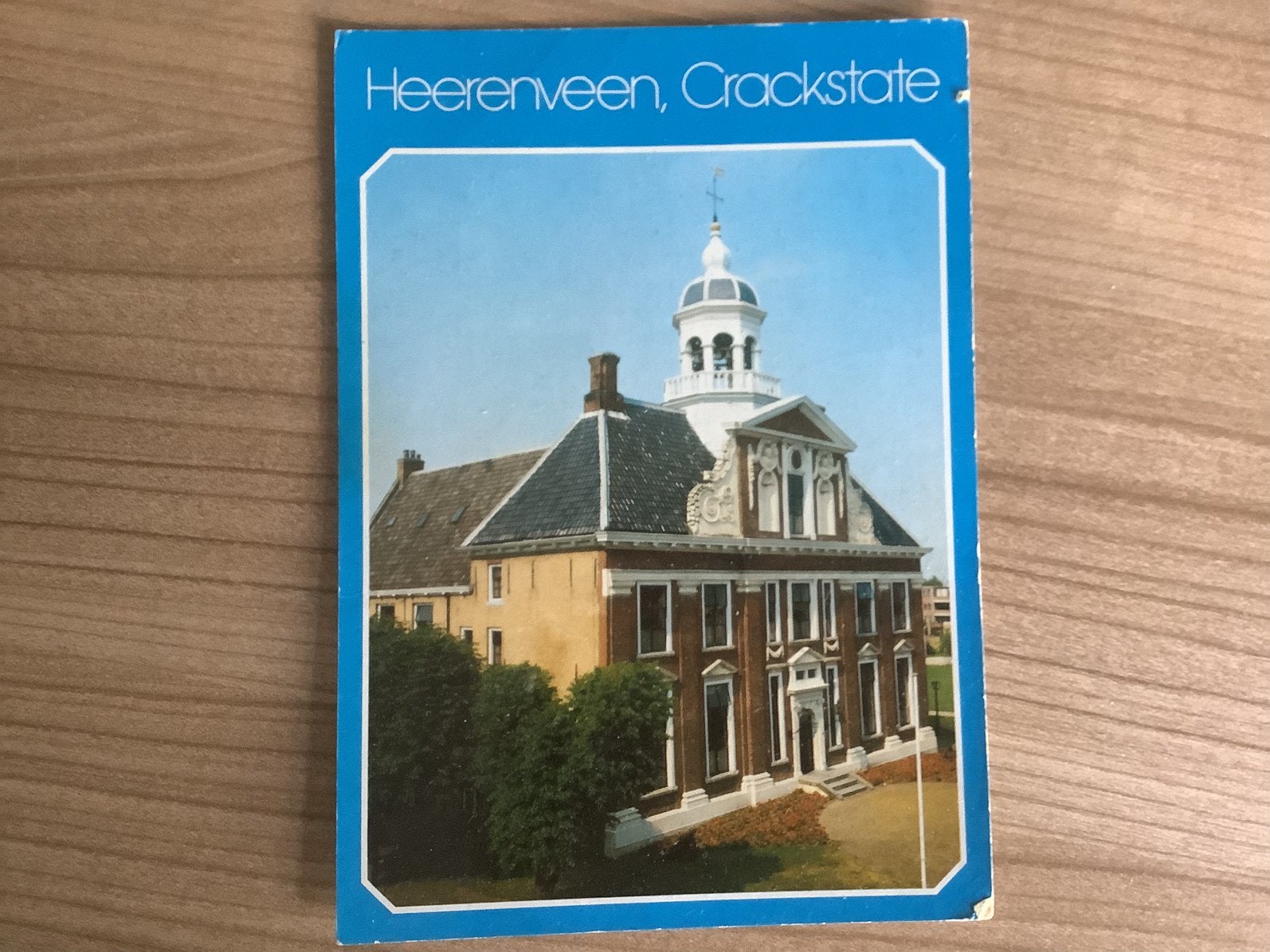 ansichtkaart Heerenveen, Verzenden, Gelopen, Friesland