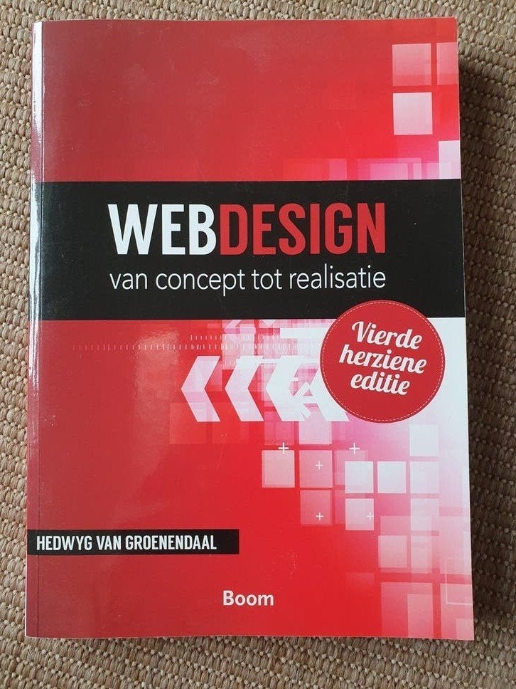 Webdesign: van concept tot realisatie - Groenendaa, Boeken, Gamma, HBO, Ophalen of Verzenden, Hedwyg van Groenendaal
