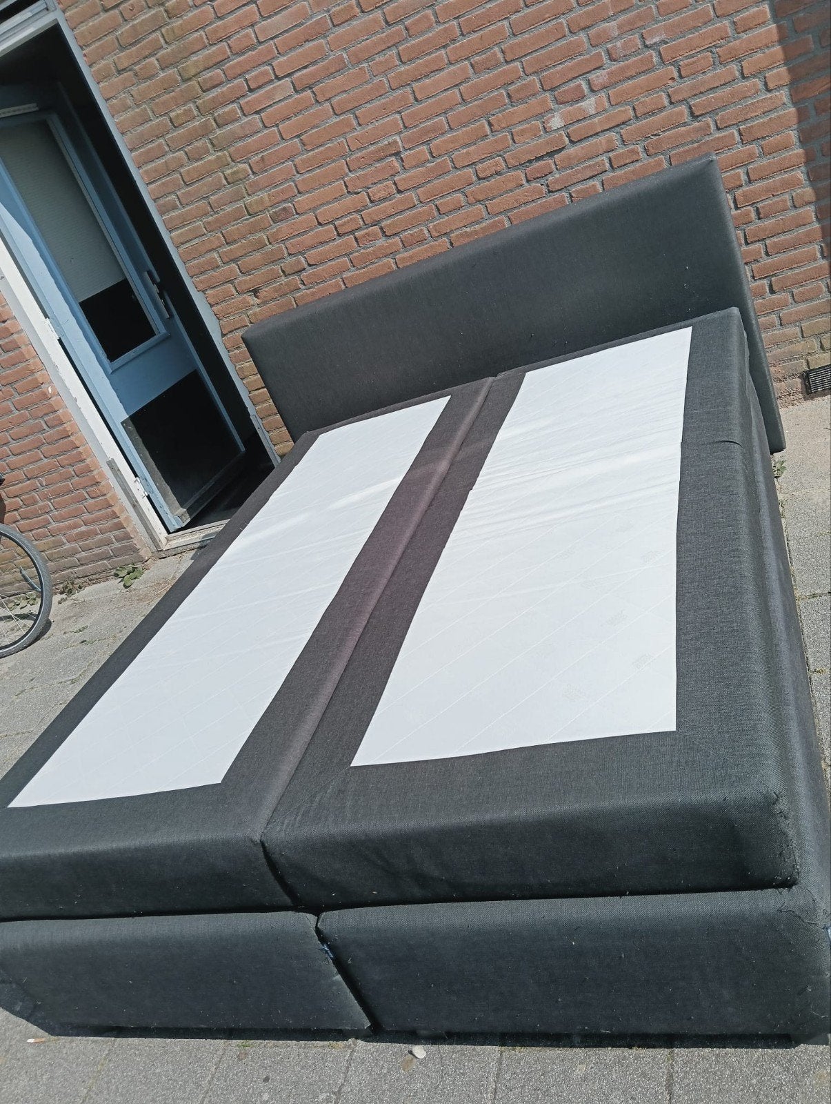 Karlsson Boxspring 180x200 compleet, Gebruikt, Tweepersoons, Ophalen of Verzenden, 180 cm