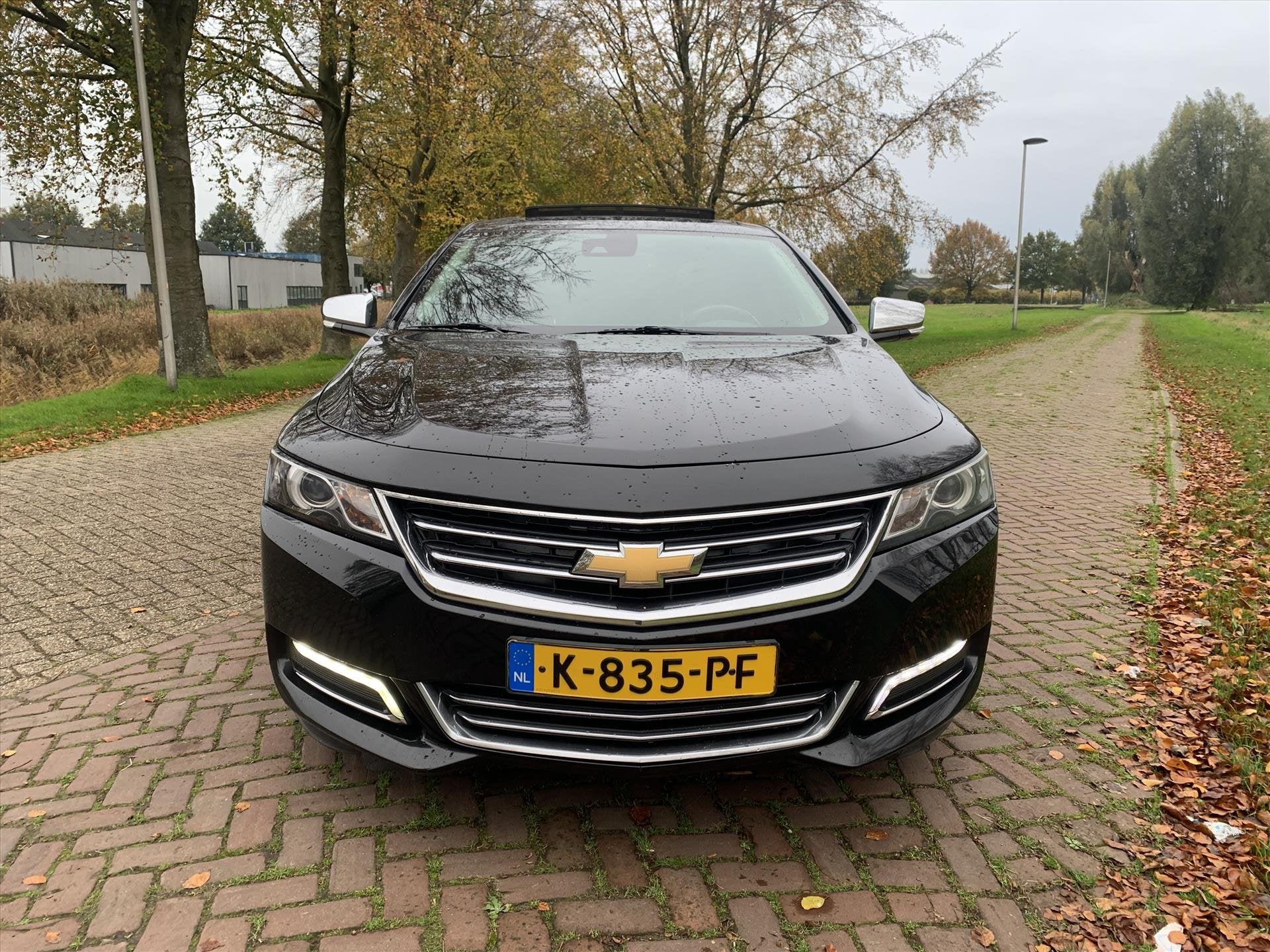 Chevrolet Impala LTZ AUTOMAAT LEER ZEER UNIEKE AUTO, Auto's, Chevrolet, Automaat, Gebruikt, Zwart, Bedrijf