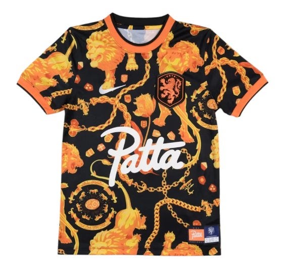 Patta x Nike Nederland KIDS Pre-Match Shirt Jersey M Oranje, Maat XS of kleiner, Ophalen of Verzenden, Nieuw, Shirt