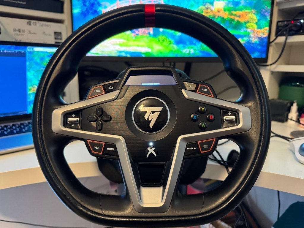 Thrustmaster t248-x (PC/Xbox) stuur en pedaal, Ophalen of Verzenden, Zo goed als nieuw, Controller