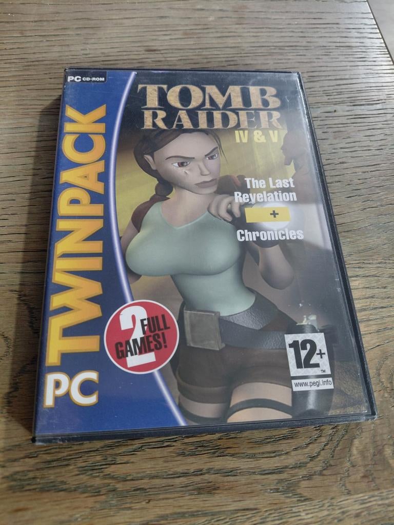 Tomb Raider 4 The Last Revelation + Tomb Raider 5 Chronicles, Spelcomputers en Games, Games | Pc, Avontuur en Actie, 1 speler