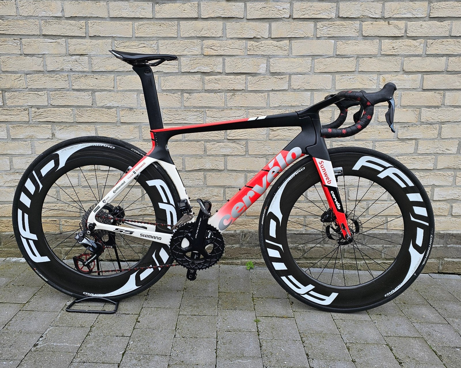 Ffwd F9D disc carbon wielset, DTSWISS 240S, Racefiets, Carbon, Ophalen, Wiel