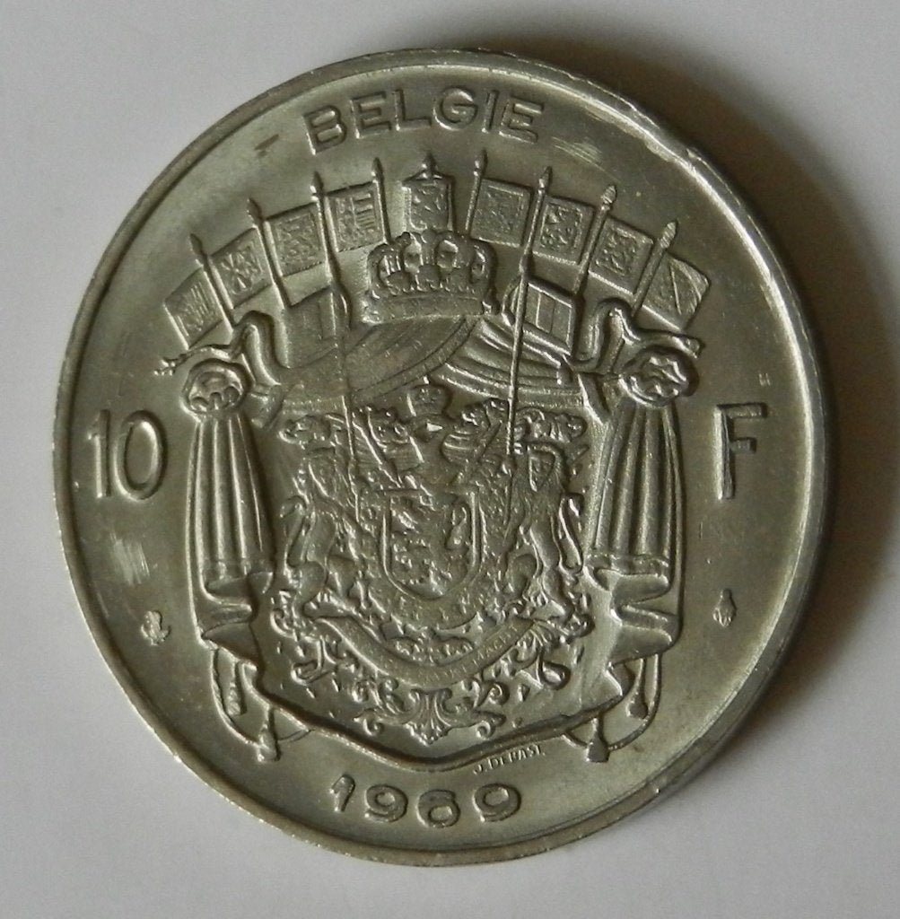 België 10 frank 1969 (VL), Postzegels en Munten, Verzenden, Overig, Losse munt