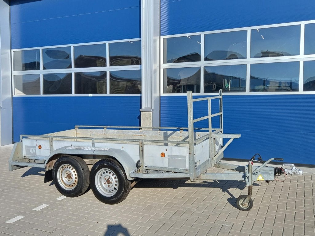 Sterke Peters aluminium bakwagen tandemasser nette staat **, Auto diversen, Gebruikt