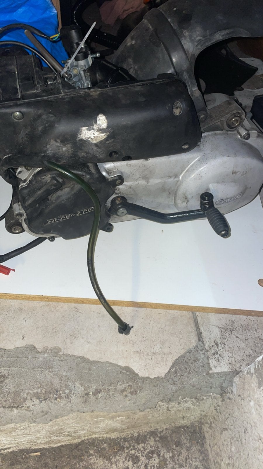 Origineel piaggio zip h2o blok, Ophalen, Gebruikt, Blok