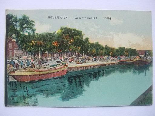P194 Beverwijk - Groentenmarkt, Verzenden, Voor 1920, Ongelopen, Noord-Holland