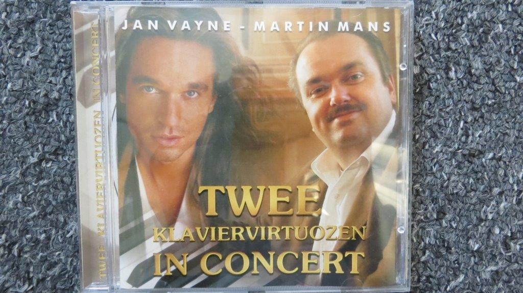 Cd: Martin Mans en Jan Vayne, 2 klaviervirtuozen in concert, Ophalen of Verzenden, Zo goed als nieuw, Gospel