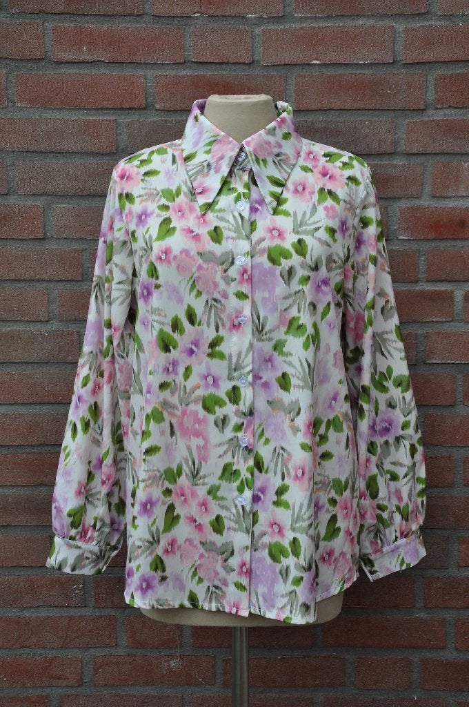 blouse M, 38, terra di siena blouse m, 38, nieuwe blouse, Maat 38/40 (M), Terra di siena, Meerkleurig, Nieuw