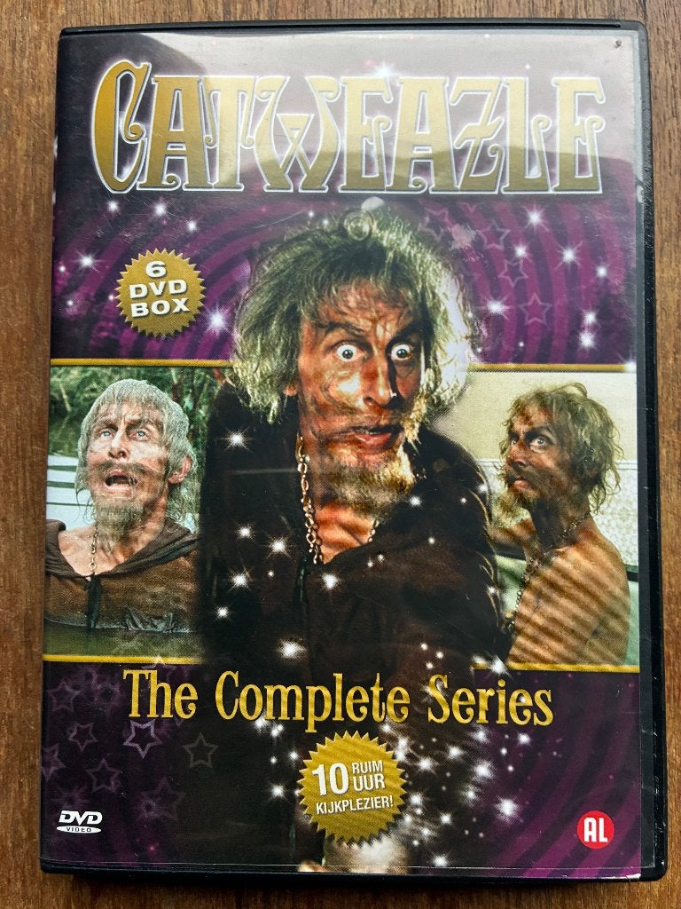Catweazle, serie 1-2-3- COMPLEET Boxset 6-DVD, Alle leeftijden, Boxset, Ophalen of Verzenden, Zo goed als nieuw