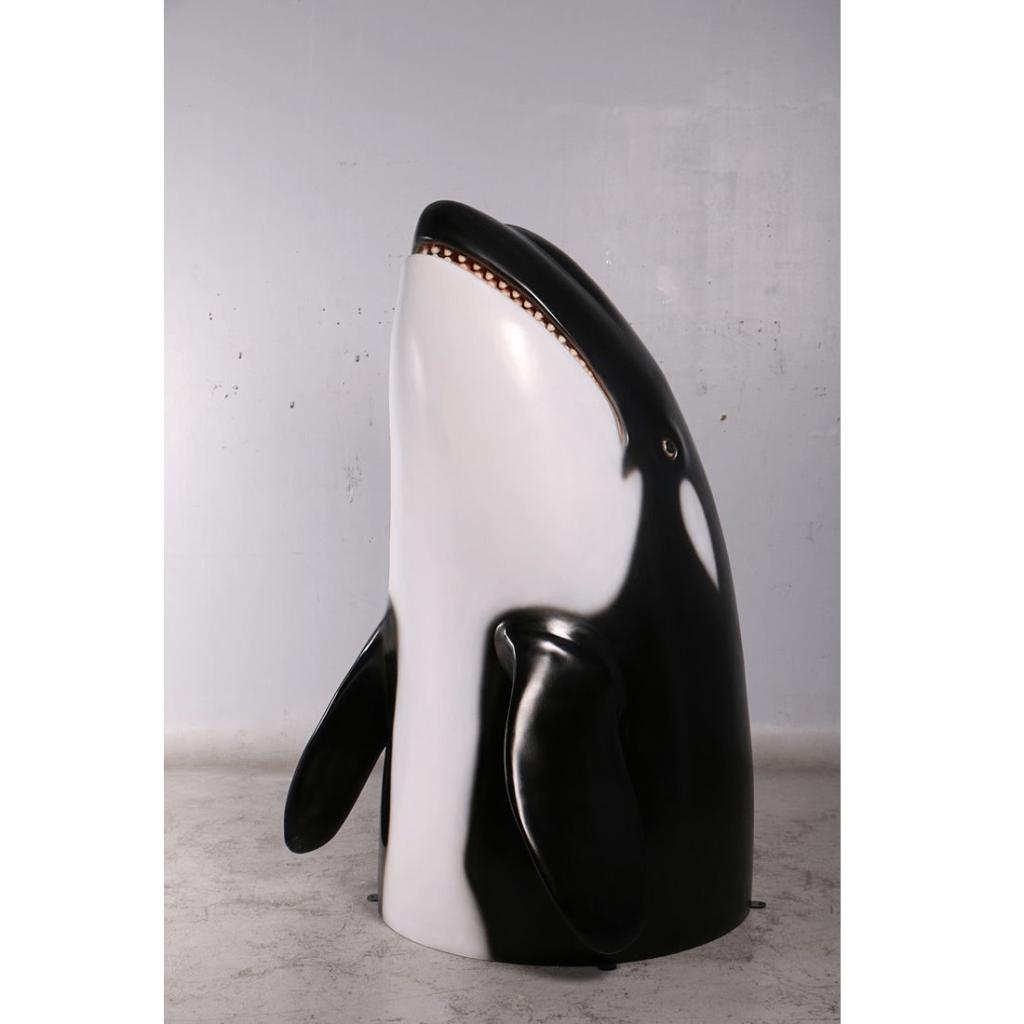 Killer Whale Orca – Orka beeld Hoogte 193 cm, Ophalen, Nieuw, Overige typen