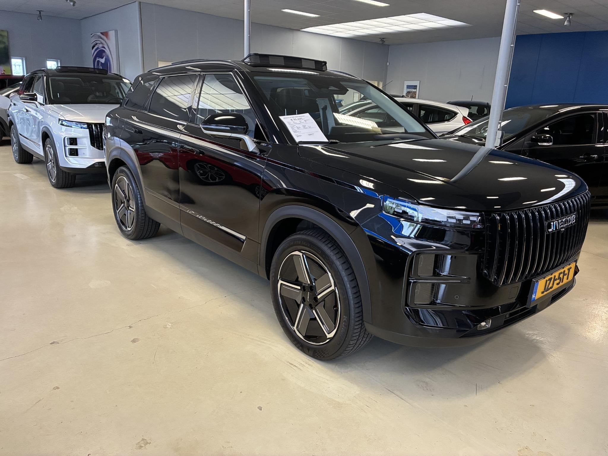 Jaecoo 7 1.5 TGDI SHS-P Exclusive, Auto's, Gebruikt, Euro 6, 347 pk, Zwart