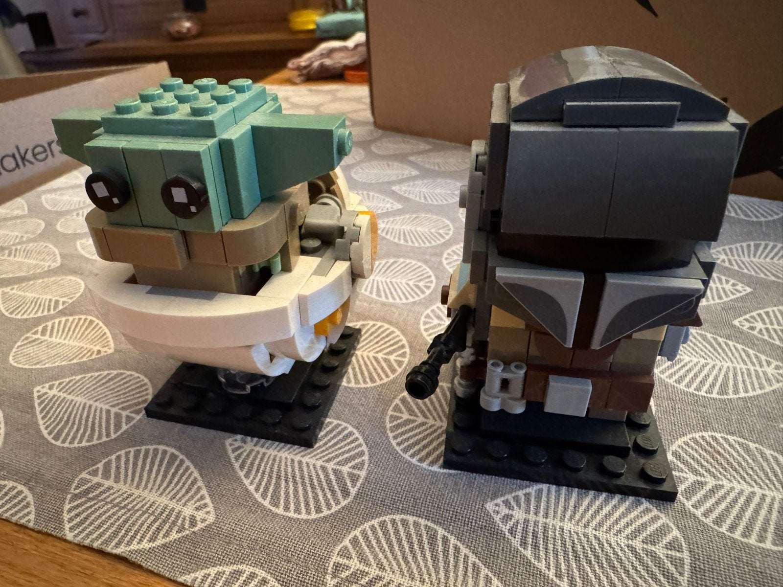 Lego Brickheadz Star Wars: Mandalorian & The Child (75317), Ophalen of Verzenden, Zo goed als nieuw