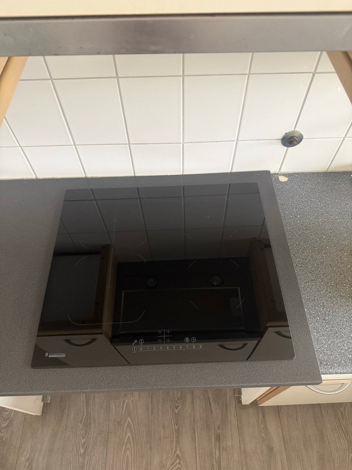 KitchenBrothers Inductie Kookplaat - 60 cm - Zo goed als nie, Ophalen, 4 kookzones, Zo goed als nieuw, Inbouw