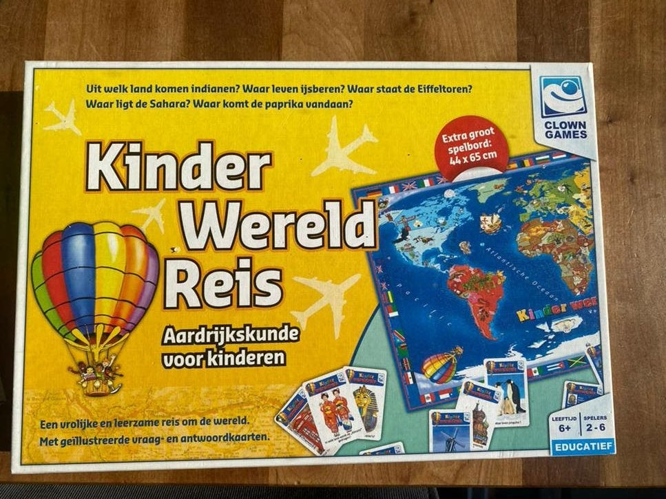 Kinder Wereld Reis: Aardrijkskunde voor kinderen, Ophalen of Verzenden, Zo goed als nieuw, Ontdekken