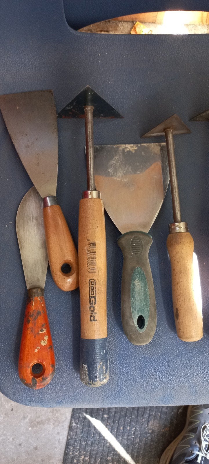 Verfgereedschap, krabbers en plamuurmessen, Ophalen of Verzenden