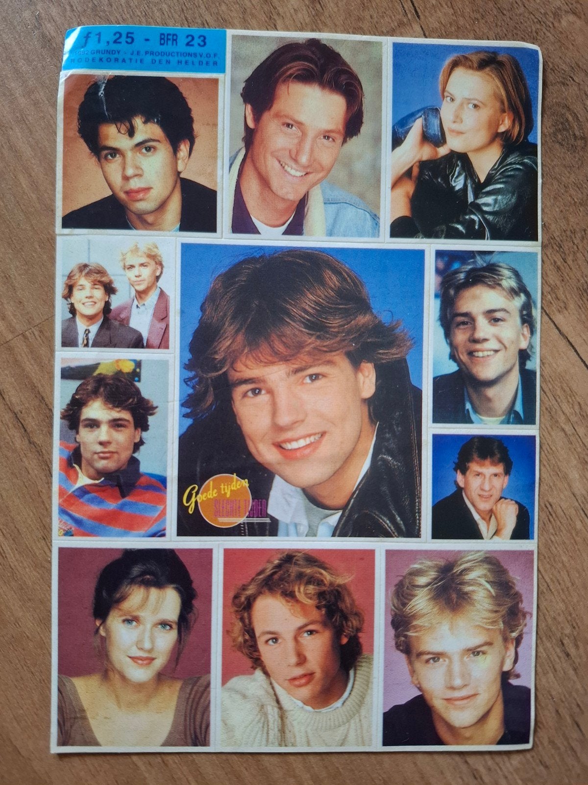 Goede Tijden Slechte Tijden stickers - Jaren '90, Ophalen of Verzenden, 1980 tot heden, Nederland, Knipsel(s)