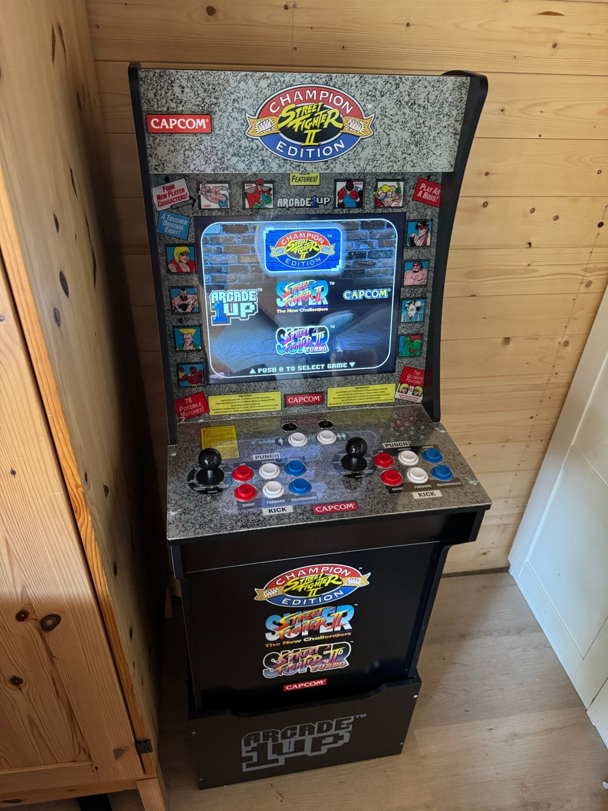 Arcade1Up Street Fighter II Champion Edition Arcade, Ophalen, Overige merken, Zo goed als nieuw