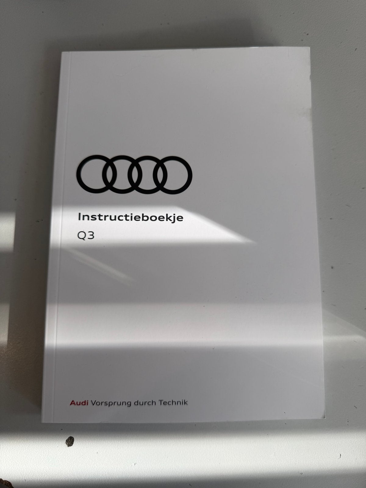 Audi Q3 Instructieboekje - Handleiding, Auto diversen, Ophalen of Verzenden