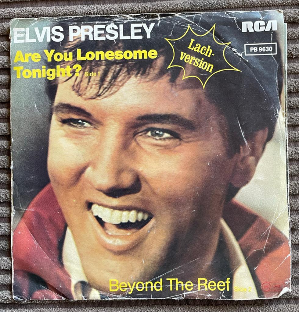 Elvis Presley - Are You Lonesome Tonight? (Lach-versie), Cd's en Dvd's, Vinyl Singles, Gebruikt, 7 inch, Single, Ophalen of Verzenden