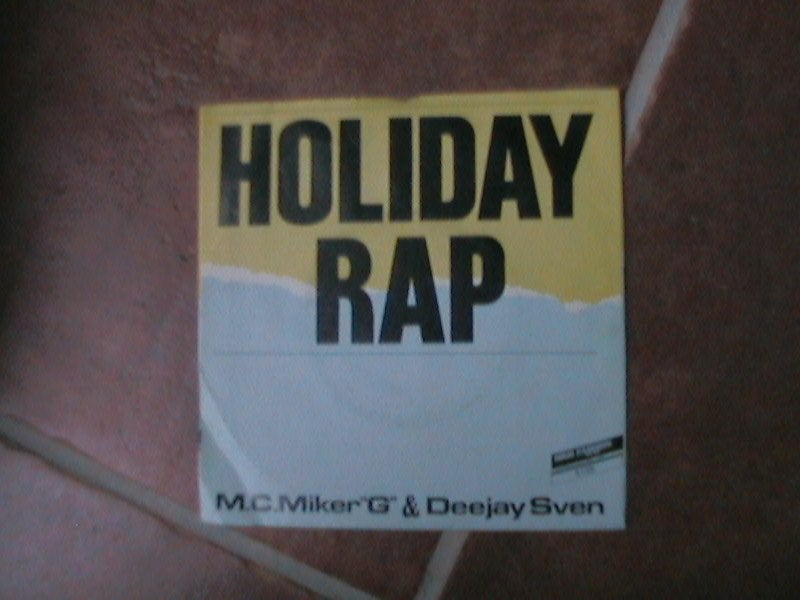 m.c. miker g & dee jay sven jukebox single holiday rap 1986, Cd's en Dvd's, Ophalen of Verzenden, Zo goed als nieuw, Pop