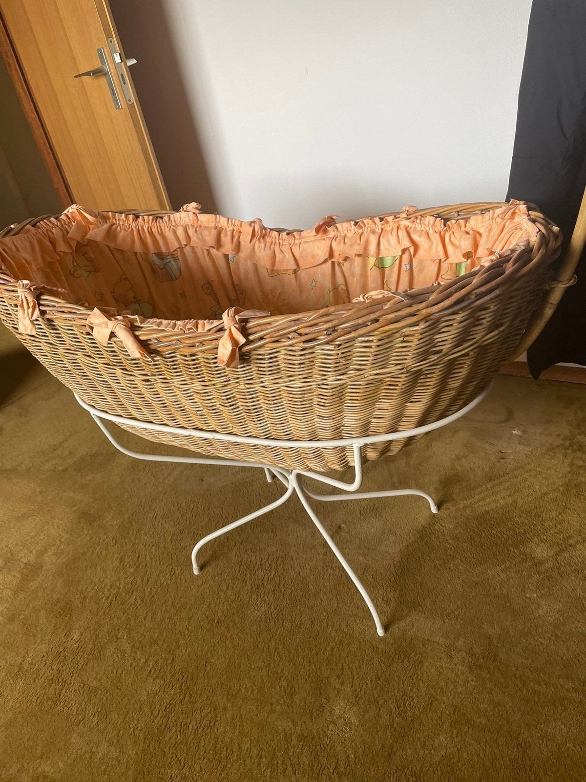 Babywieg rotan, Ophalen, Gebruikt, Wieg