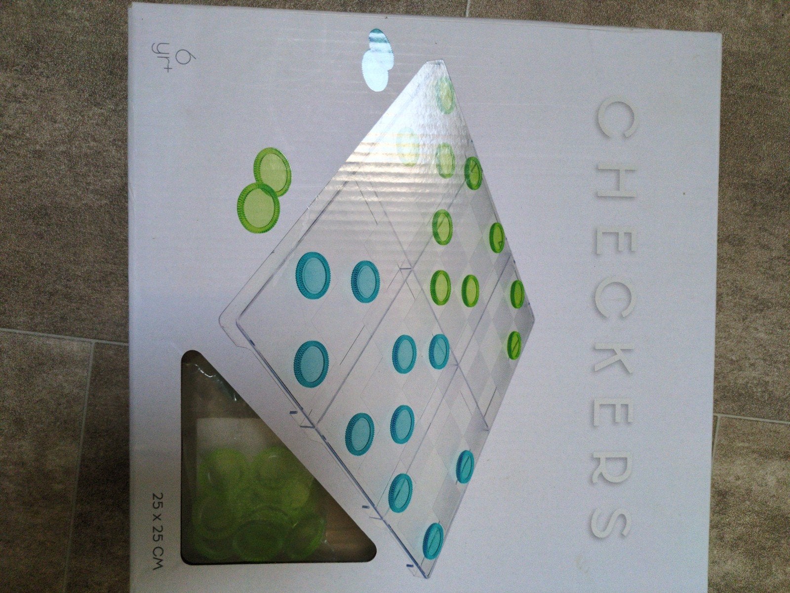 Checkers bordspel - Nieuw in doos, Een of twee spelers, Ophalen of Verzenden, Nieuw