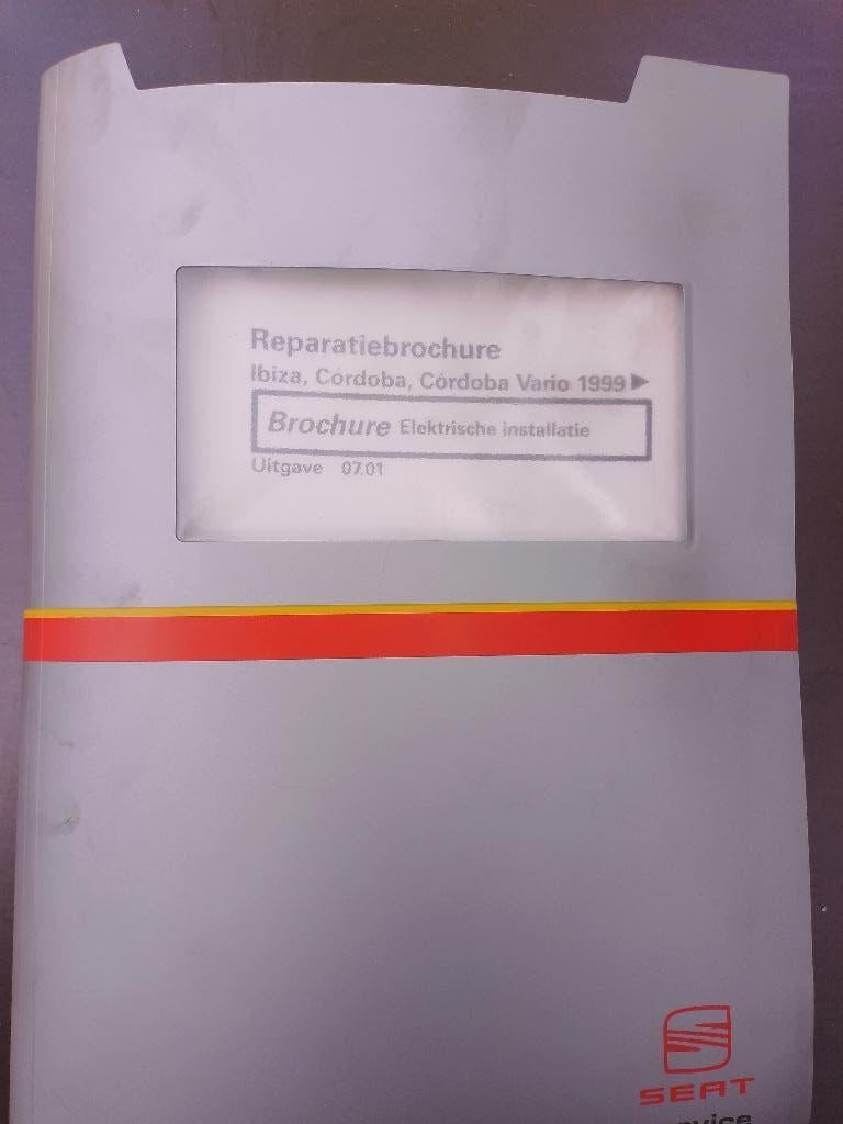 Seat Ibiza  dealer werkplaatsboek Elektrische installatie, Ophalen of Verzenden, Gelezen, Volkswagen