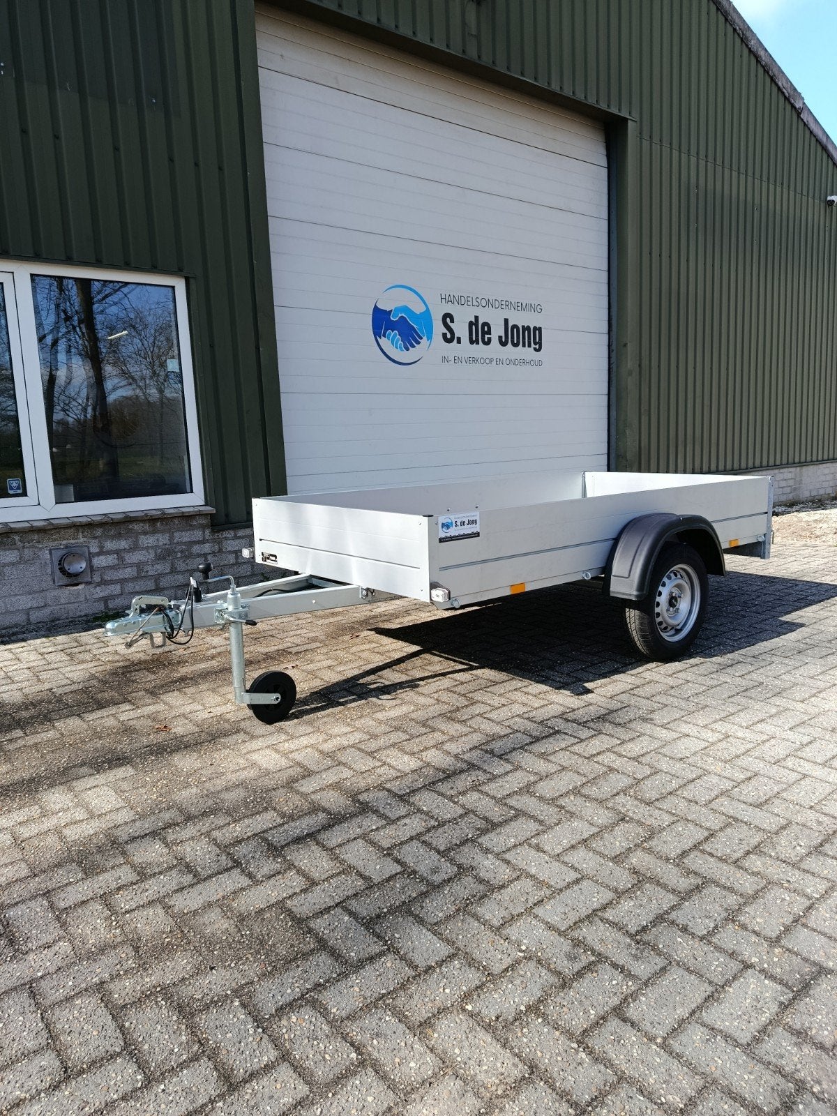 Enkelasser geremd Anssems, Auto diversen, Aanhangers en Bagagewagens, Ophalen