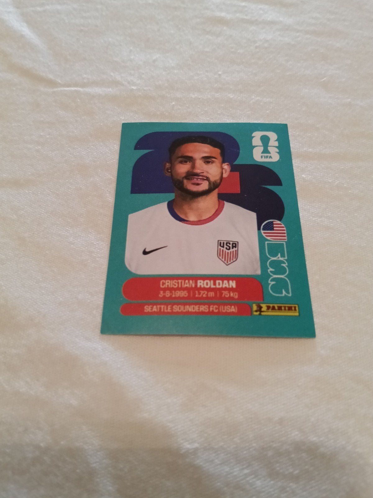 Panini FIFA 365 2023 Cristian Roldan Seattle Sounders, Verzamelen, Ophalen of Verzenden, Zo goed als nieuw, Buitenlandse clubs