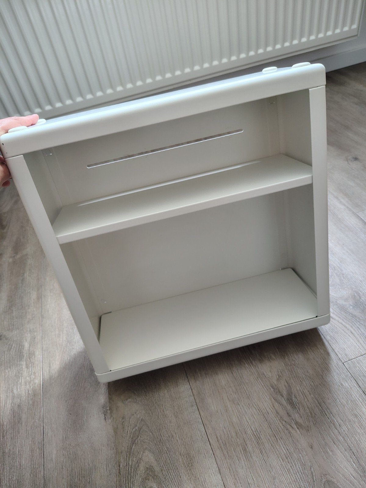 Wandkastje metaal Ikea, Ophalen, Gebruikt
