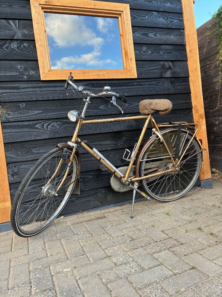 Gazelle heren fiets, Ophalen, Gebruikt, Versnellingen, 57 tot 61 cm