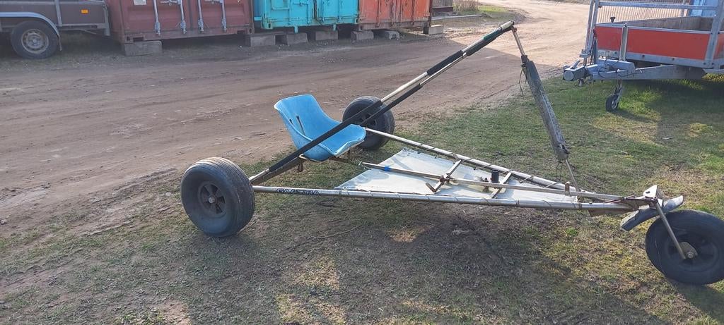Strandzeilkar, strandzeiler, blokart XL, Watersport en Boten, Ophalen, Gebruikt, Complete set