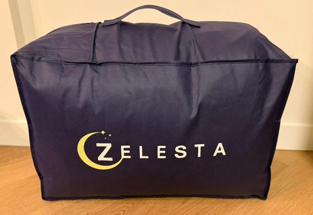 Zelesta flanel uni Beige 240x200 - NIEUW!!, Ophalen, Beige, Deken of Dekbed, Nieuw
