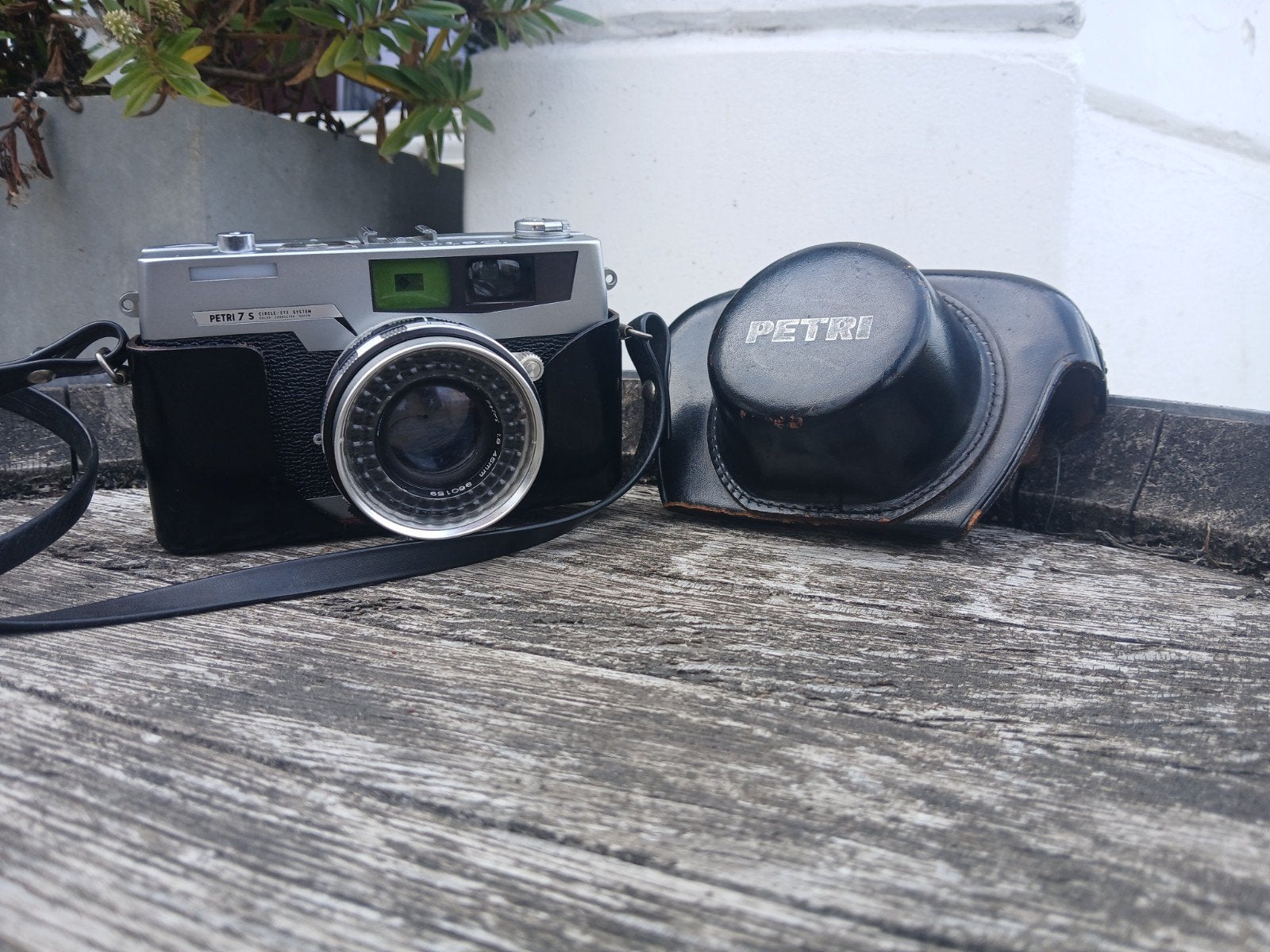 petri 7s, werkende lichtmeter!, Ophalen of Verzenden, Gebruikt, Compact, Overige Merken