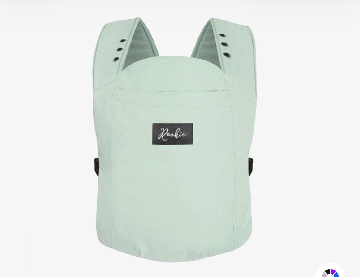 Rookie Draagzak Premium Mint - Nieuw, Kinderen en Baby's, Babydragers en Draagdoeken, Overige merken, Buik of Rug, Nieuw, Ophalen of Verzenden