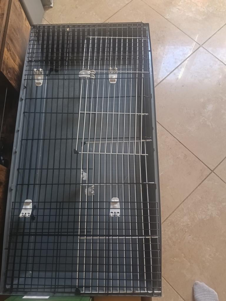 Konijnen kooi, Dieren en Toebehoren, Ophalen, Kooi, 110 cm of meer, 60 tot 90 cm