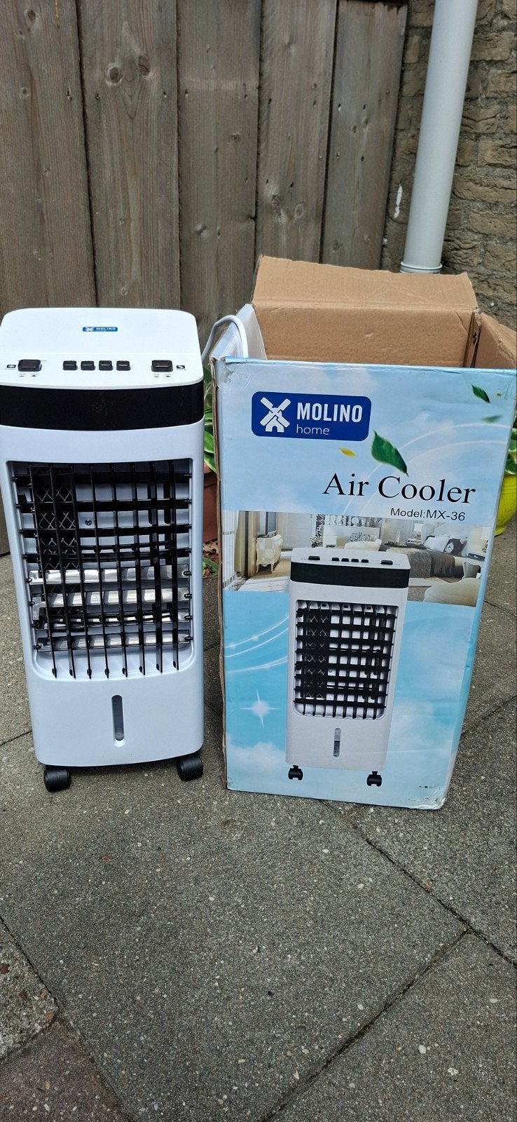 3 Airco's / Aircoolers - 2 verschillende modellen, Witgoed en Apparatuur, Airco's, Ophalen, Timer, Minder dan 60 m³, Ventileren