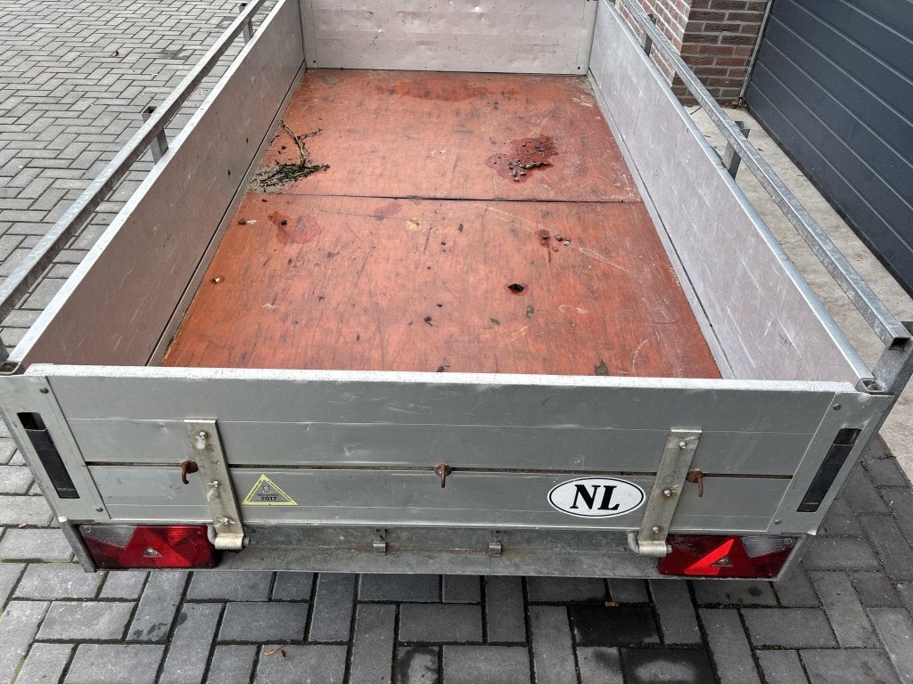 Anssems bsx enkelasser aanhanger aanhangwagen, Gebruikt
