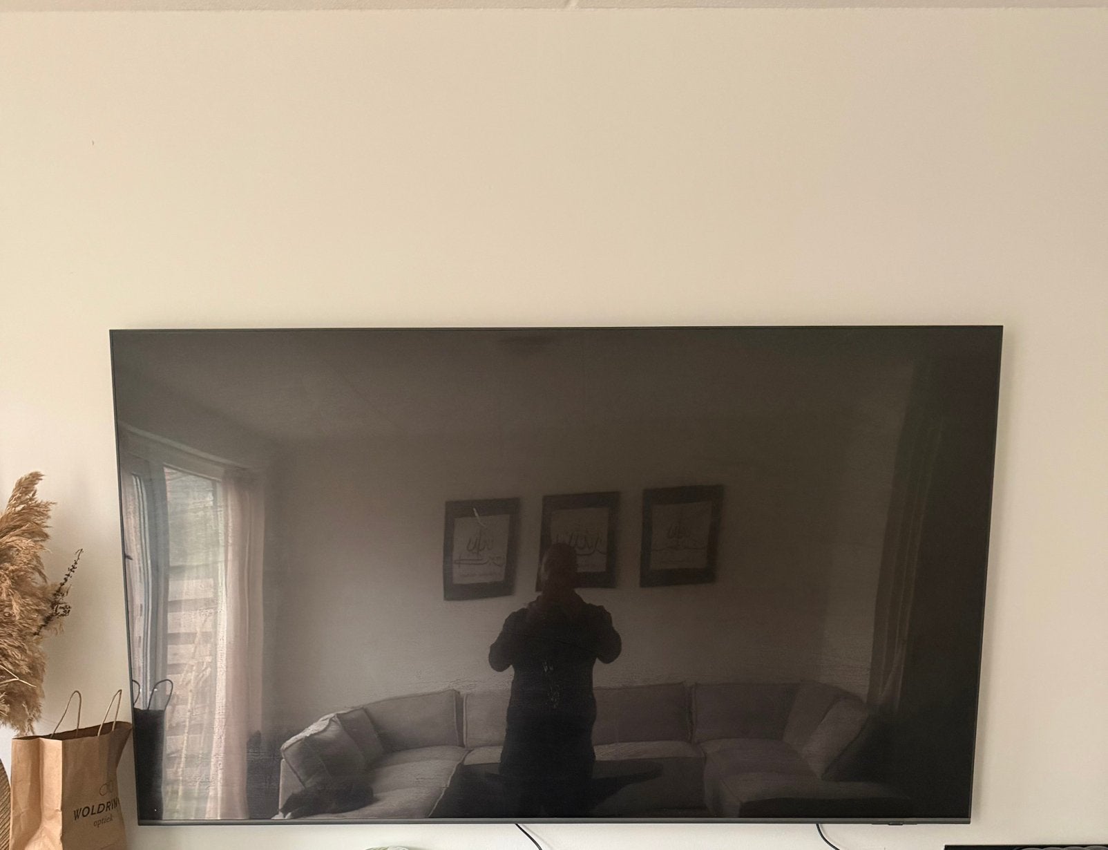 samsung qled 75inch, Ophalen of Verzenden, Zo goed als nieuw, 100 cm of meer, Samsung