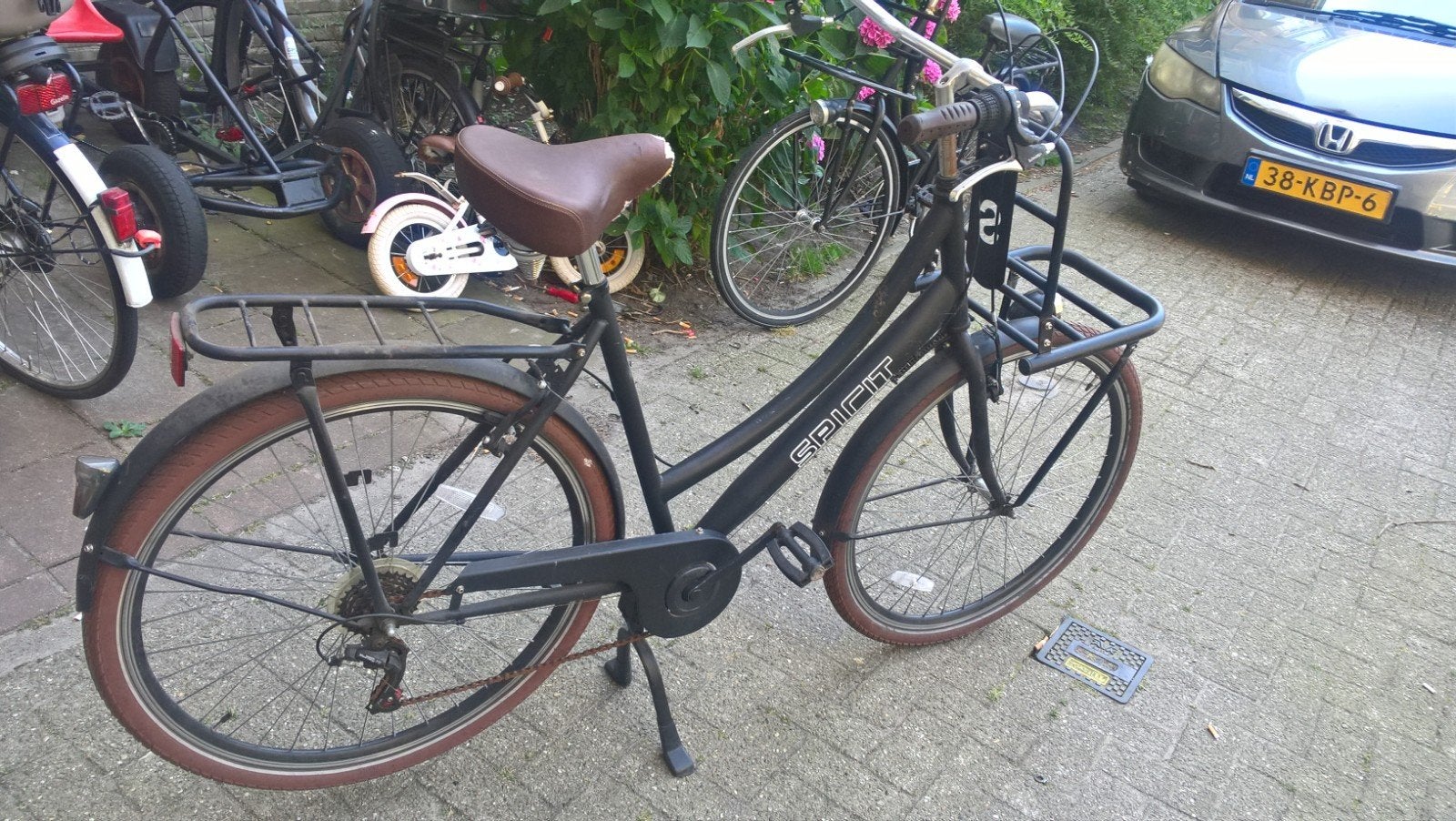 Spirit fiets met 6 versnellingen en handremmen, Overige merken, Gebruikt, Velgrem, Versnellingen