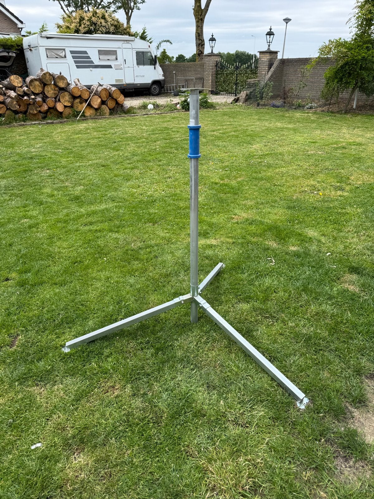 2x Bouwlamp statief, Ophalen, Gebruikt, Overige typen, Met statief